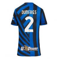 Zenski Nogometni Dres Inter Milan Denzel Dumfries #2 Domaci 2024-25 Kratak Rukav